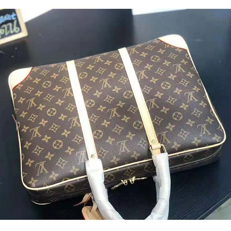 Louis Vuitton LV Men Porte-Documents Voyage in Monogram Canvas-Sandy - الصورة 5